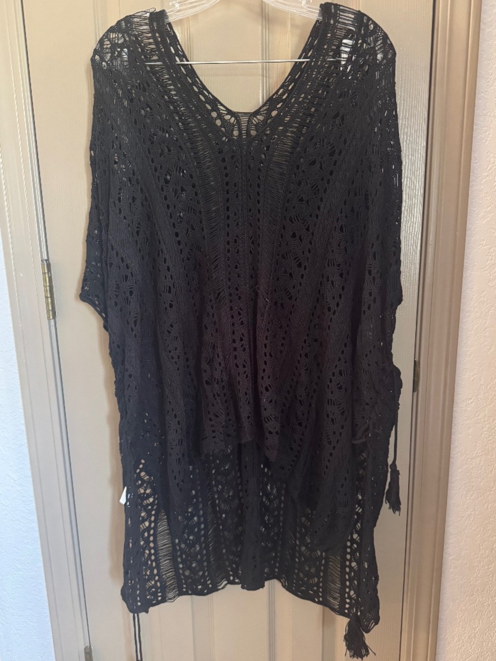 XL swim cover up black sz xxl